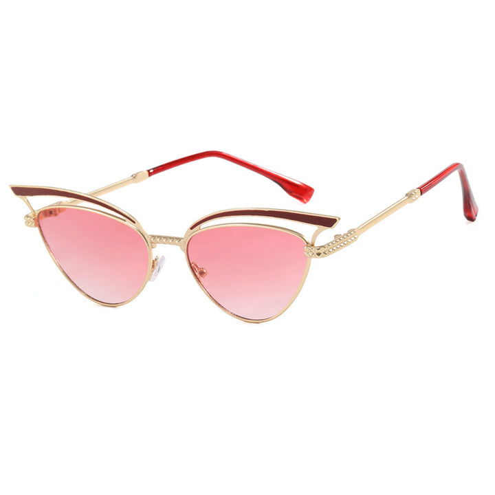 Damen Cat-Eye Brille mit filigranem Designelement Karnz
