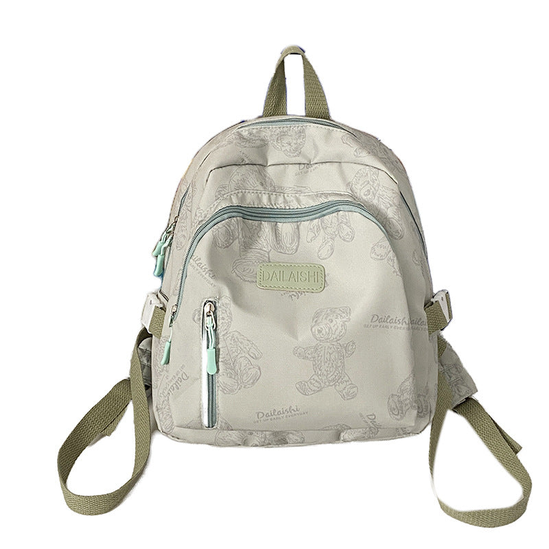 Teddybär Muster Rucksack