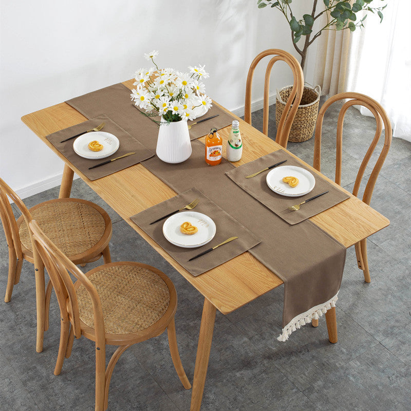 Elegante Baumwoll-Tischdecke