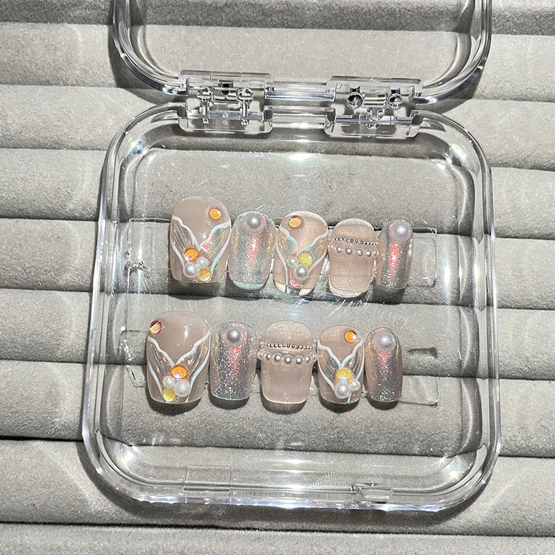 Dekorative Künstlerische Druck-Nageltips