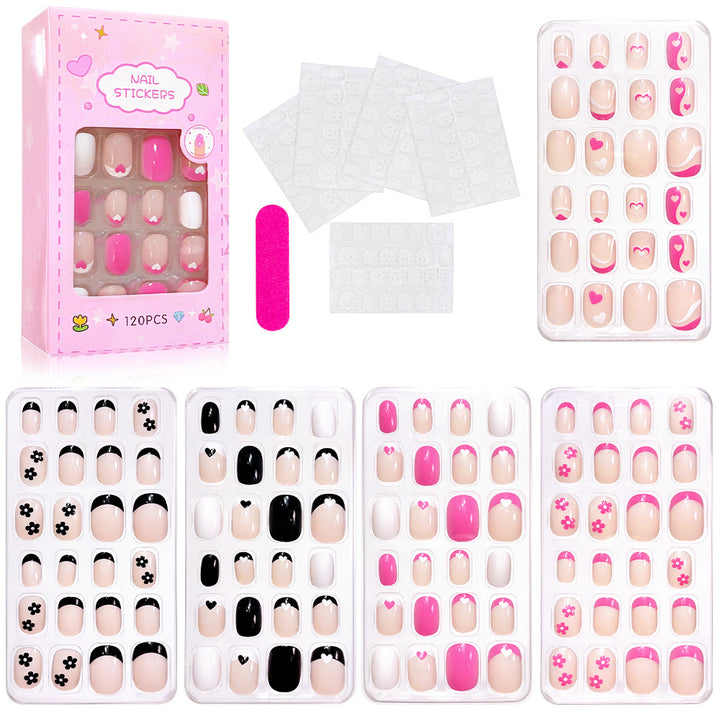 Kreatives Cartoon Nagelkunst Aufkleber Set Karnz
