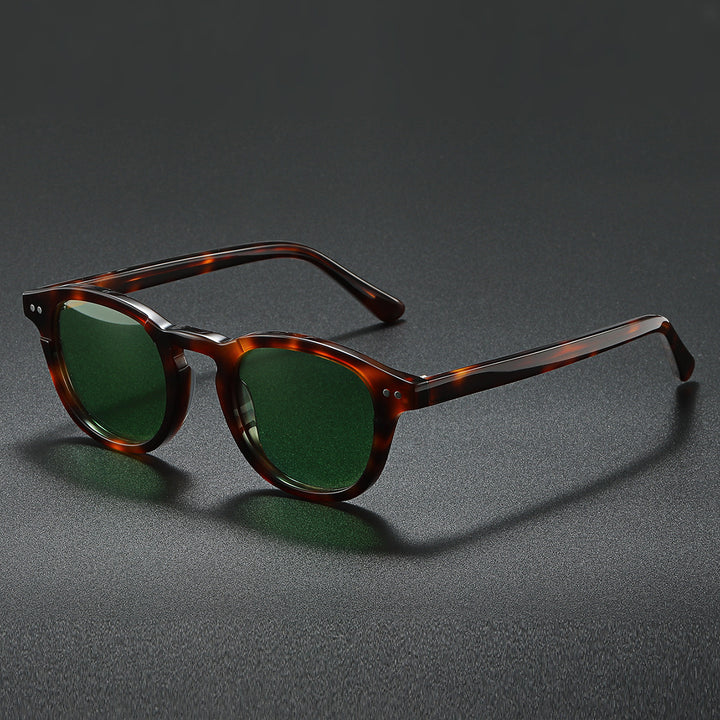Damen modische Sonnenbrille im zeitgenössischen Schildpatt-Design Karnz