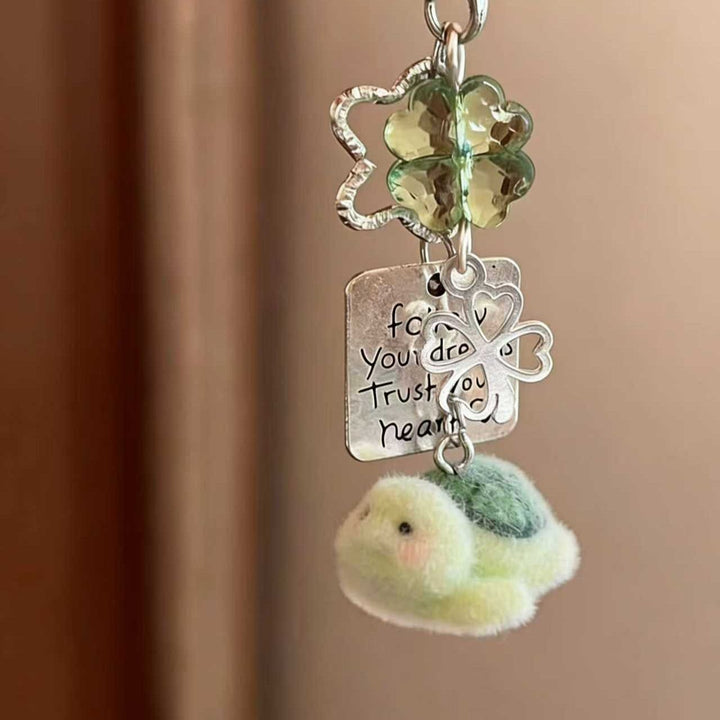 Inspirierende Schildkröte Charm Schlüsselanhänger Karnz