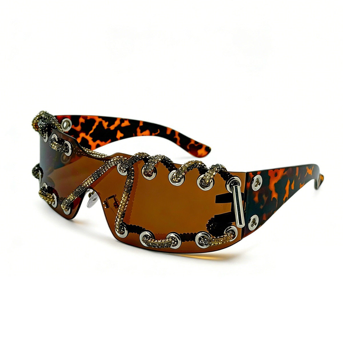 Damen Sonnenbrille mit einzigartigem Schnürdesign Karnz