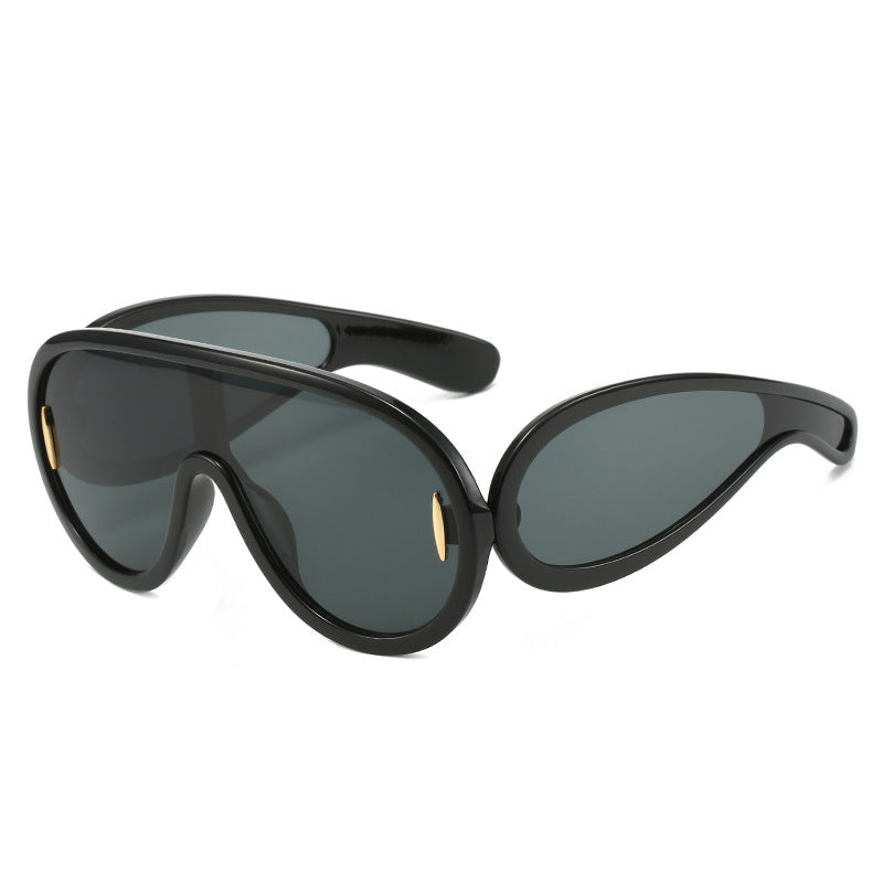 Damen fashion-forward Sportsonnenbrille Karnz