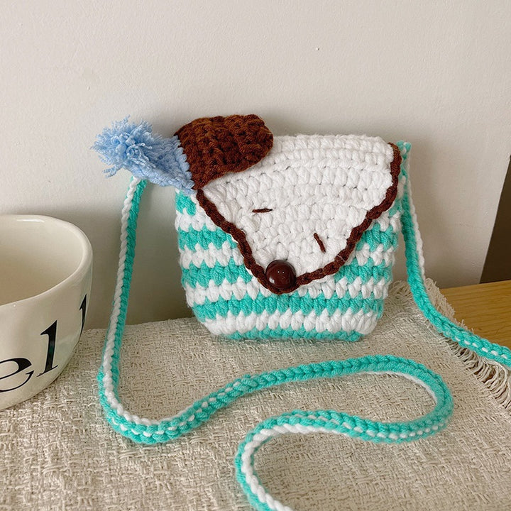 Funky Häkel Mini-Handtasche