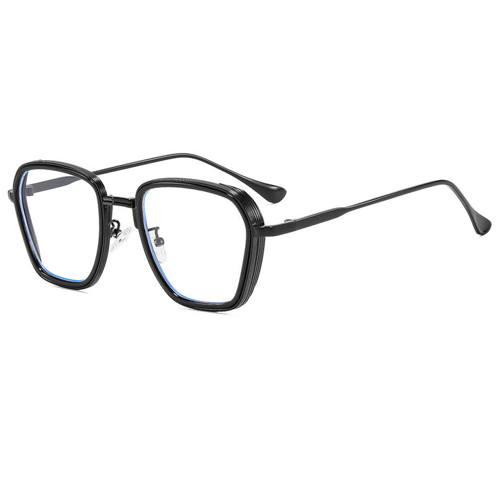Damen Designer-Sonnenbrille im modernen quadratischen Rahmen Karnz