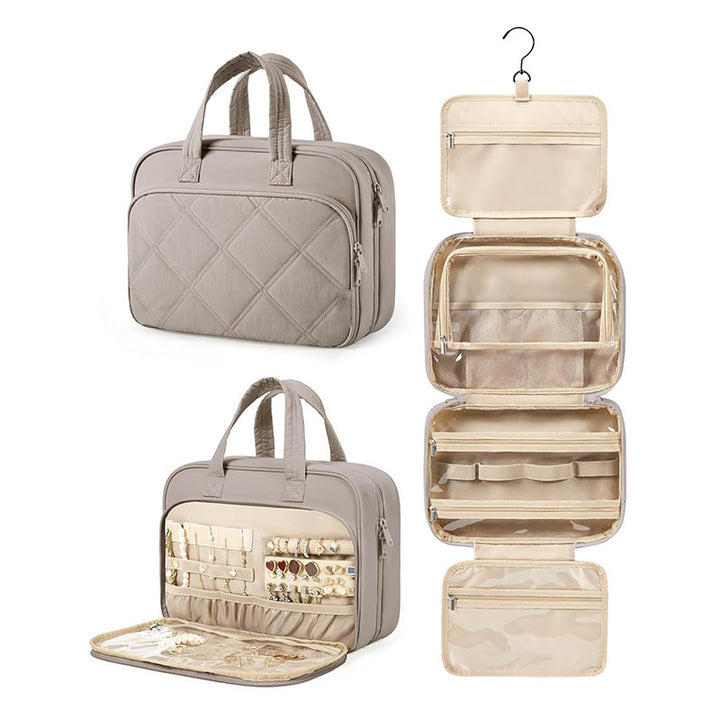 Schmuck-Organizer Tasche mit Praktischen Einsätzen Karnz