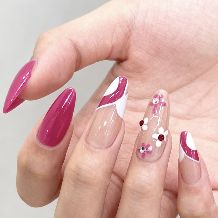 DIY Dekorative Press-On Nail Set Karnz