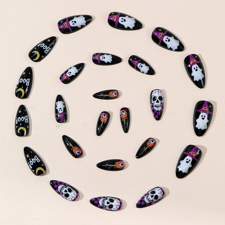 Gothic Halloween Nagelkunst Set Karnz