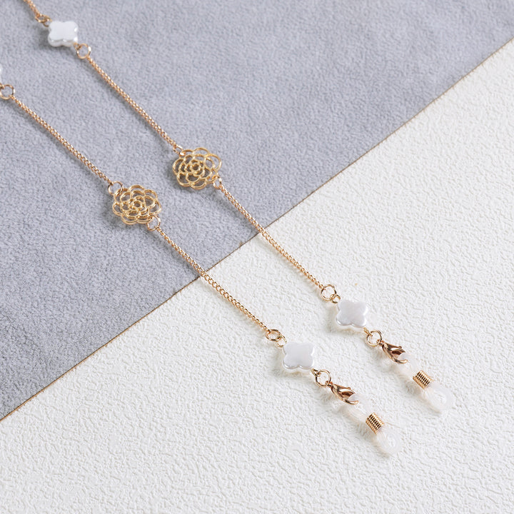 Elegante florale Tropfenohrringe Karnz