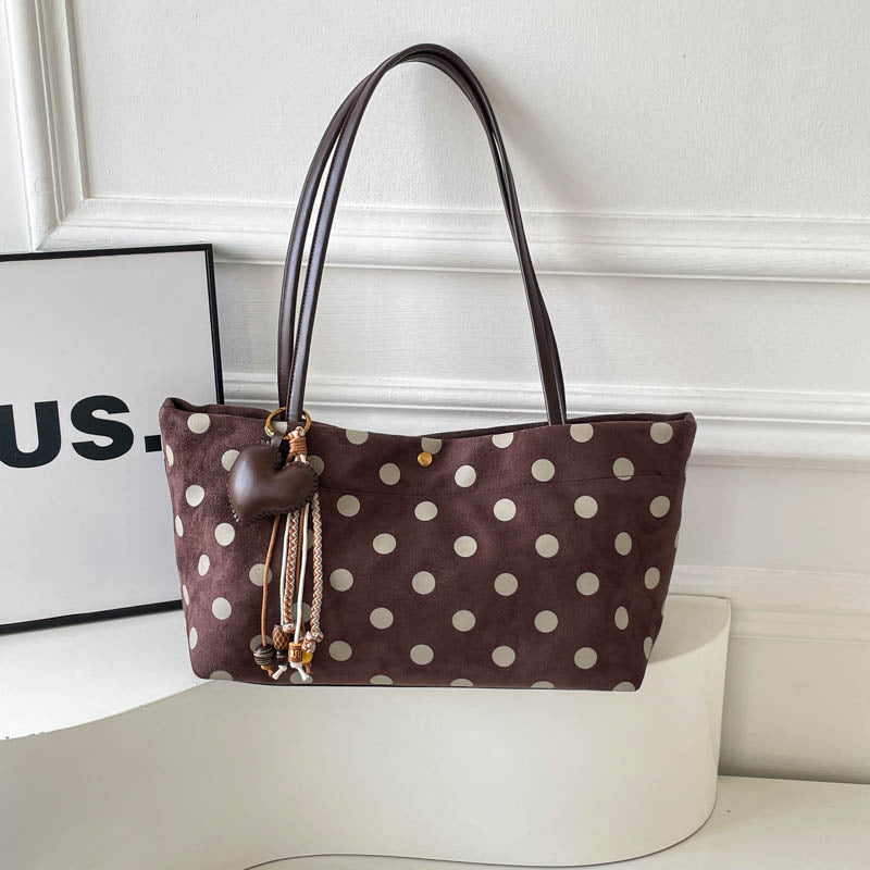 Wildleder Schulter Tote Bag Karnz