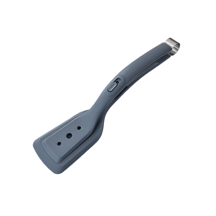 Ergonomischer Silikon-Bratwender mit Edelstahl-Akzenten Karnz
