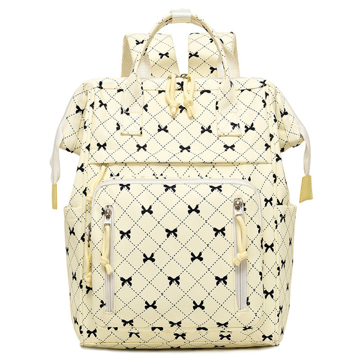 Stylische Schleifen-gedruckte Rucksack Karnz