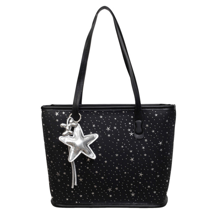 Trendige Sternen-Print Tote Bag Karnz