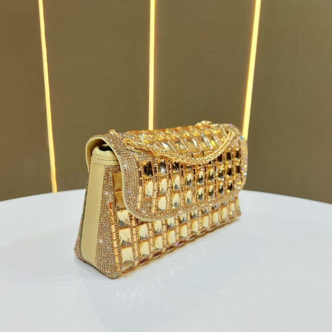 Glamorous Ketten-Verbund Abend-Clutch