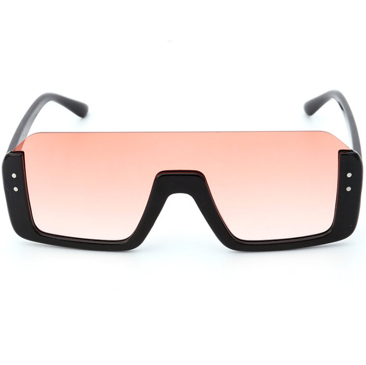 Damen Sportliche Shield-Sonnenbrille mit modernem Design Karnz