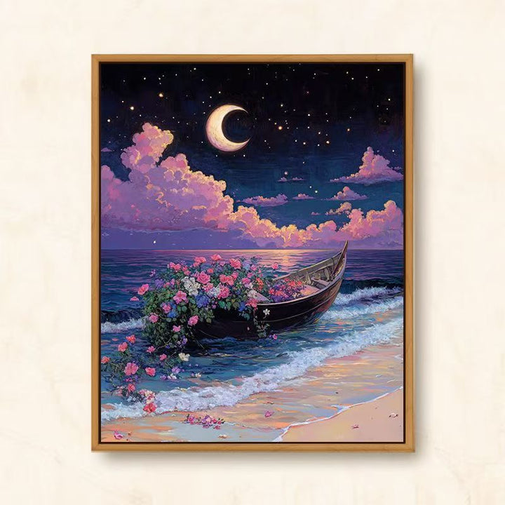 Verzaubernde Küstenfantasie Wandkunst Karnz