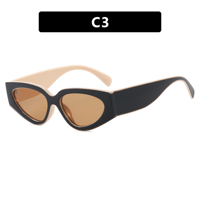 Damen Cat-Eye Sonnenbrille mit extravagantem Design und schützendem UV-Filter Karnz
