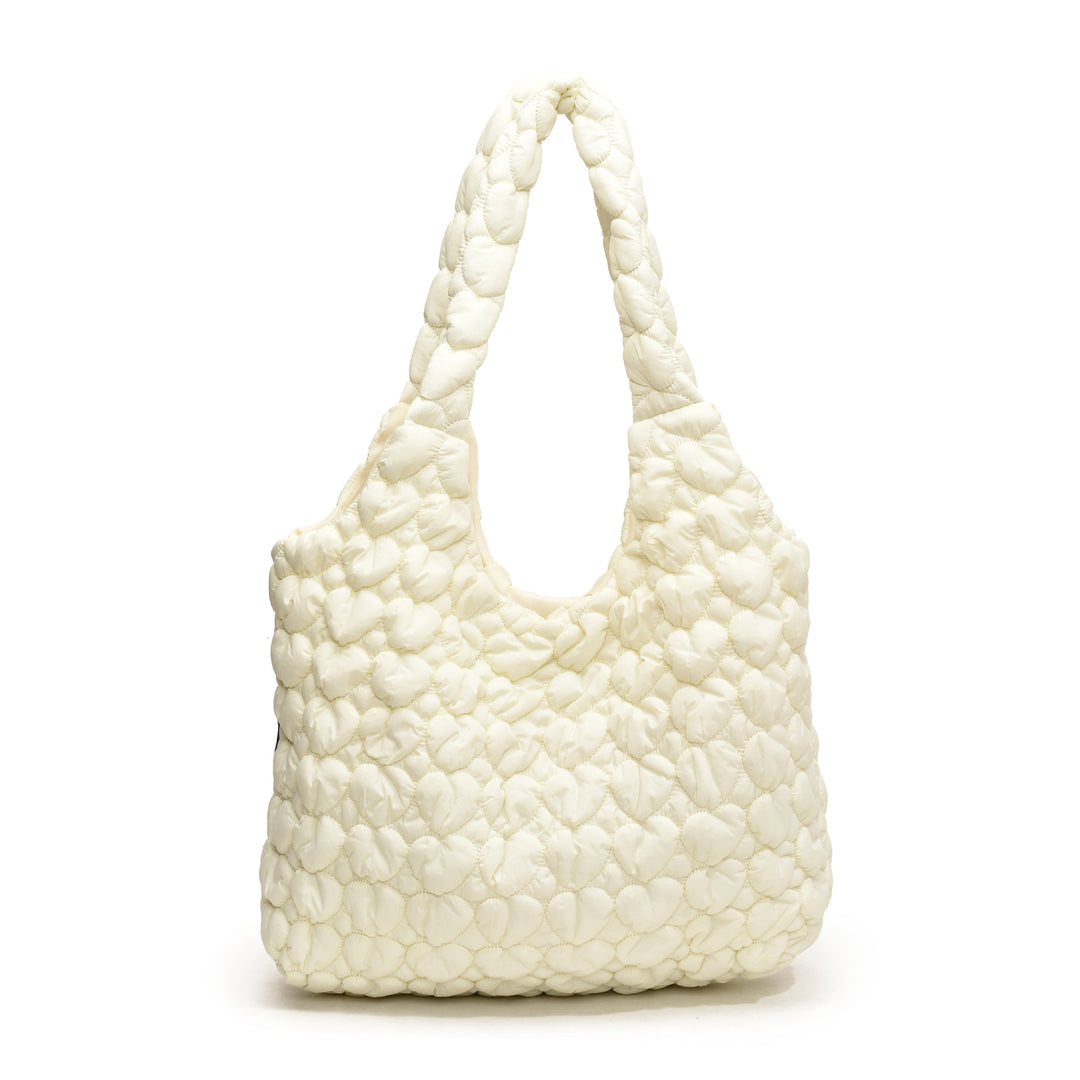 Gepolsterte weiche Stoff-Schultertasche
