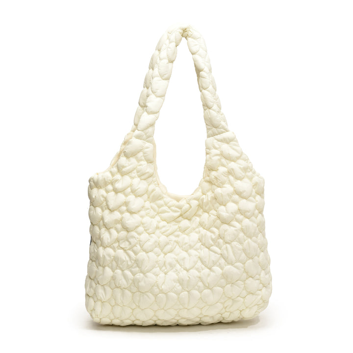 Gepolsterte weiche Stoff-Schultertasche