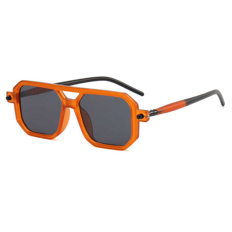 Damen modische Achteck Sonnenbrille Karnz