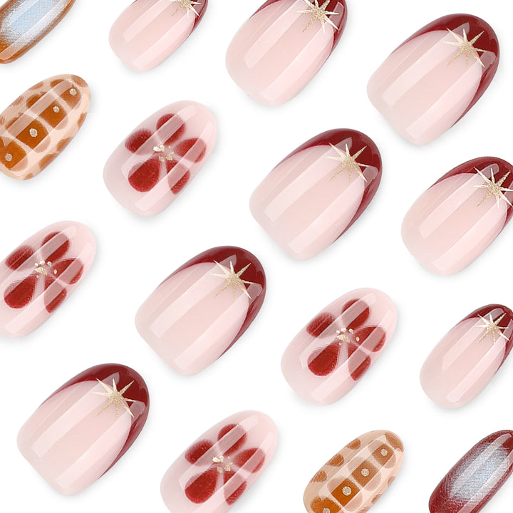 Kunstvolle Nagelkunst im modernen Stil Karnz