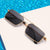Damen Moderne Rechteckbrille Karnz