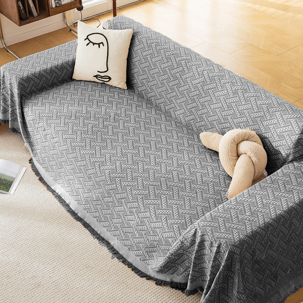 Stylische Gewebte Sofa-Wurfdecke
