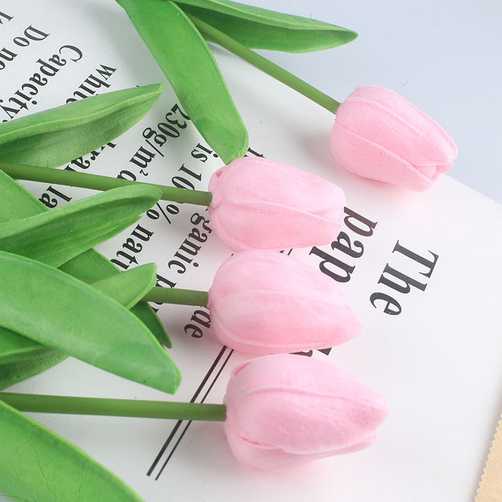 Realistische Tulpen Blumenarrangement