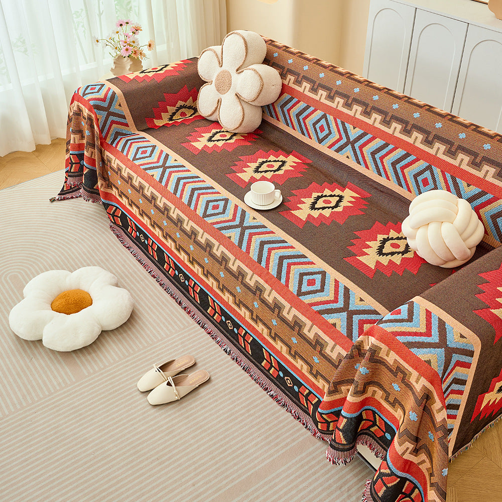 Dekorative geometrische Muster Sofa Wurfdecke