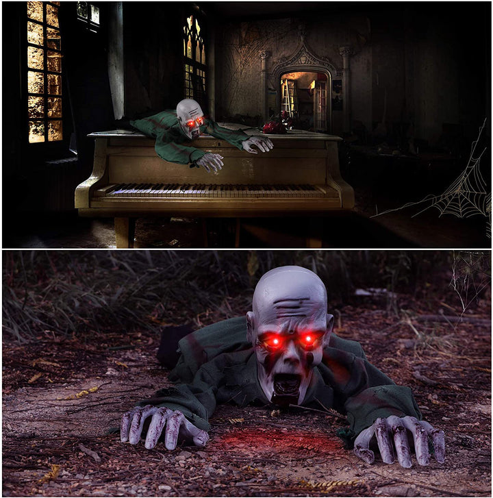 Animierte kriechende Zombie-Dekoration Karnz