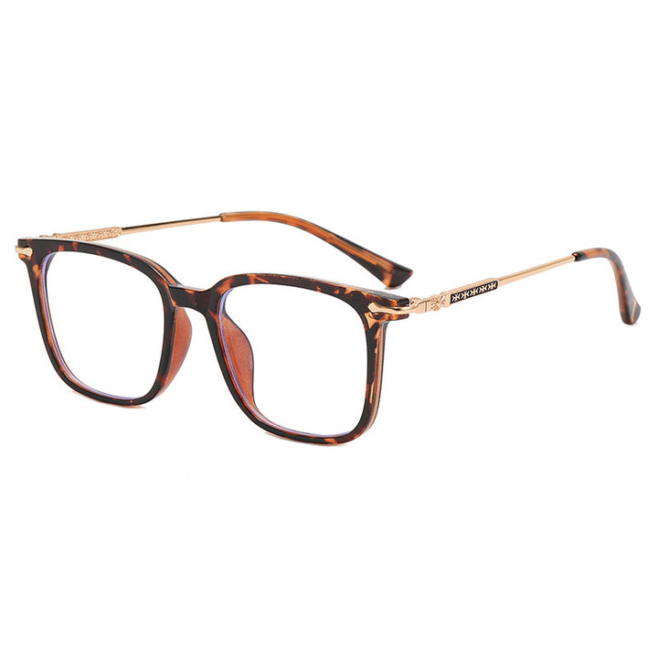 Damen modische Sonnenbrille mit elegantem Rahmen und kontrastierenden Gläsern Karnz