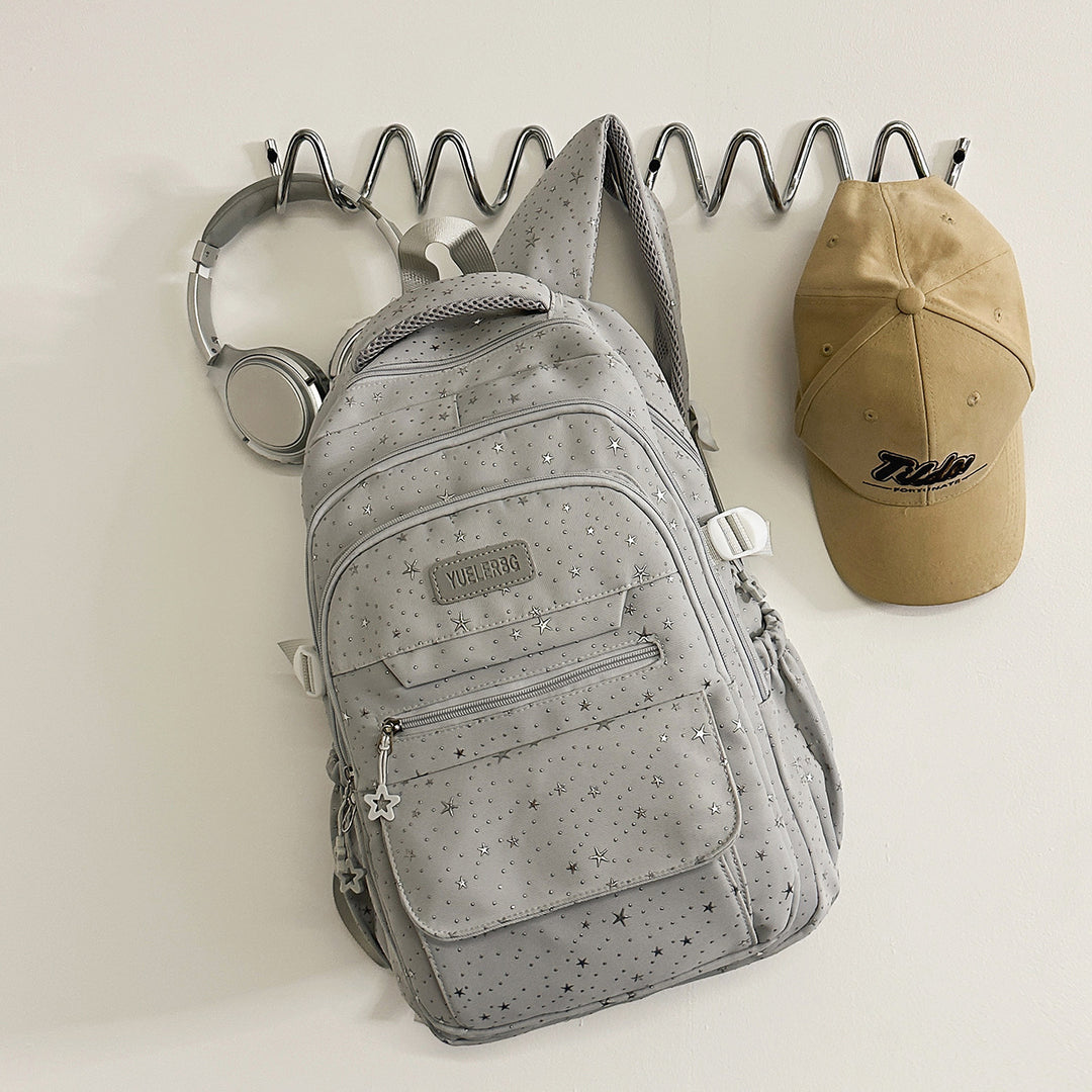 Sternmuster-Rucksack mit mehreren Fächern Karnz