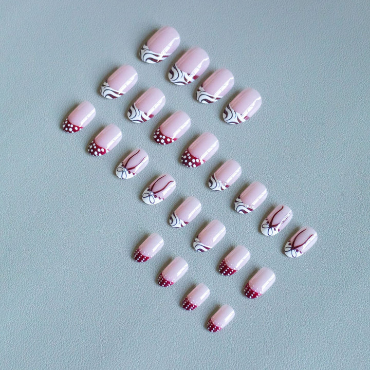 Künstlerisches Französisches Tipp-Nagelkunst-Set  1790958142