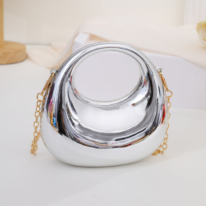 Damen Stilvolle Handtasche mit elegantem geschwungenen Design Karnz