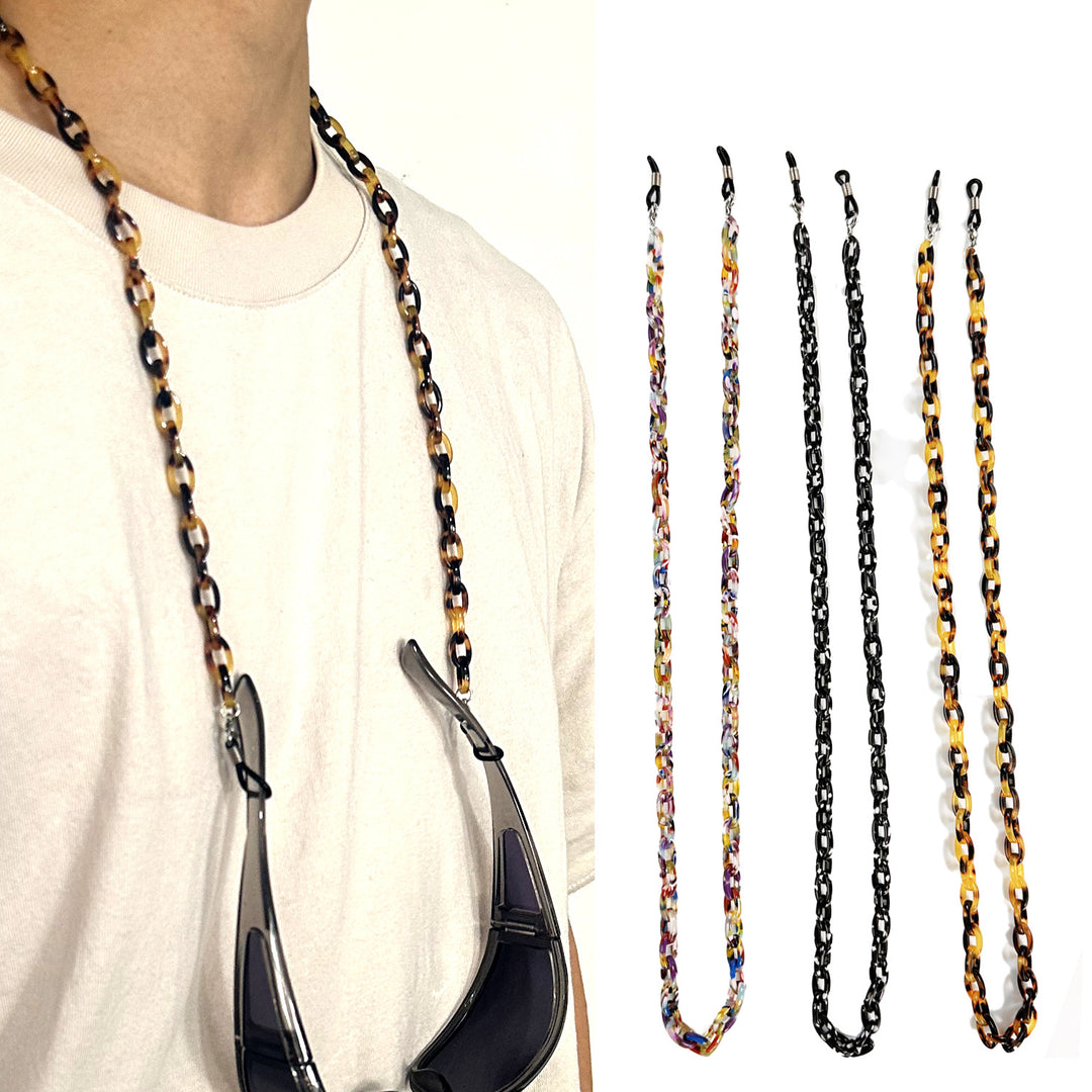 Bunte Acryl-Brillenband Karnz