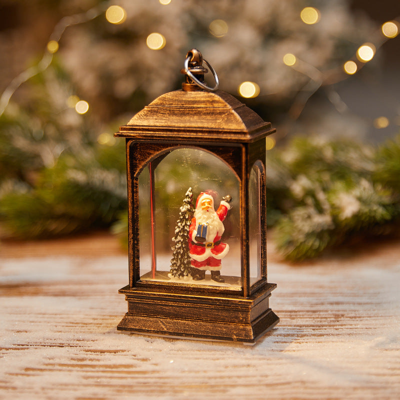 Dekorative LED Weihnachtslaterne Karnz