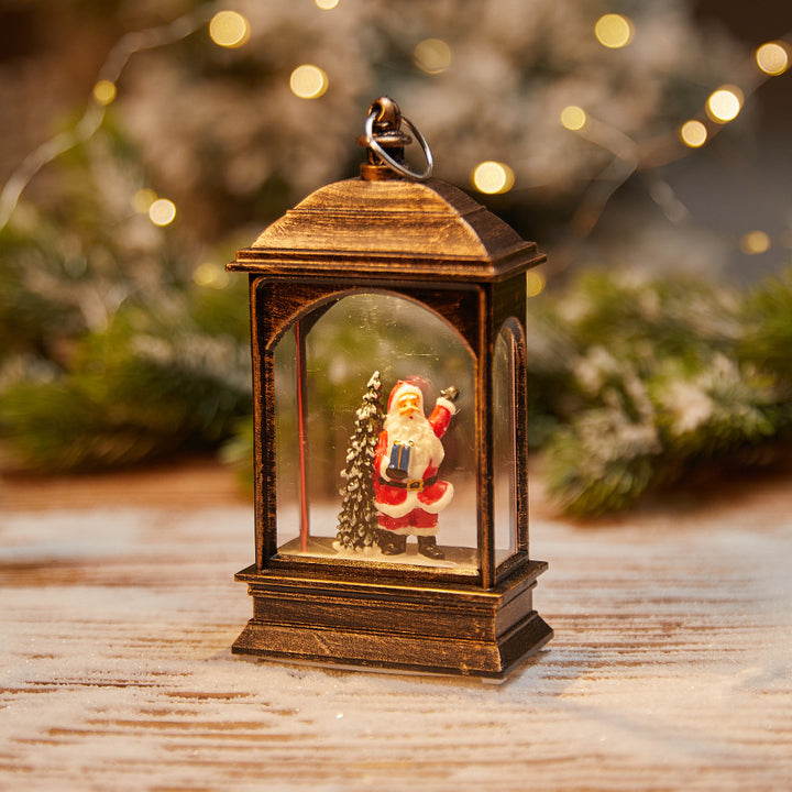 Dekorative LED Weihnachtslaterne Karnz