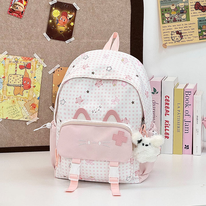Süßer Katzenohren-Rucksack Karnz