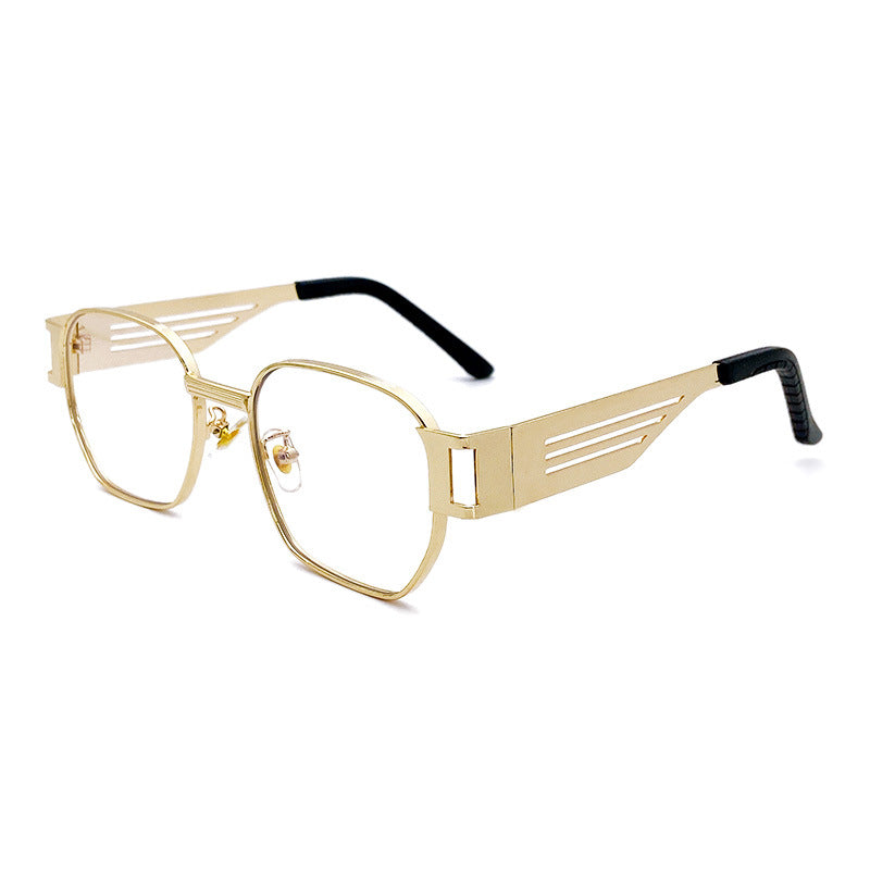Stilvolle Oversized Sonnenbrille Im Modernen Metalldesign Karnz