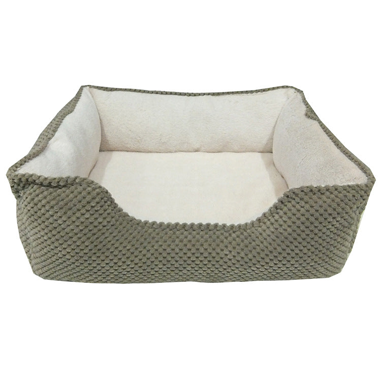 Plüsch Nest Hundebett