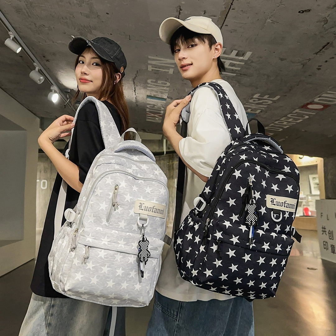 Lässiger Sternenmuster-Rucksack Karnz 1791205638