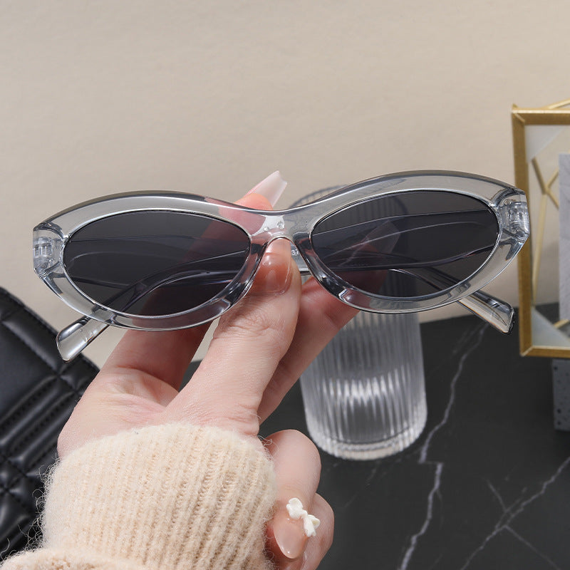 Damen modische Cat-Eye Sonnenbrille mit UV-Schutz Karnz