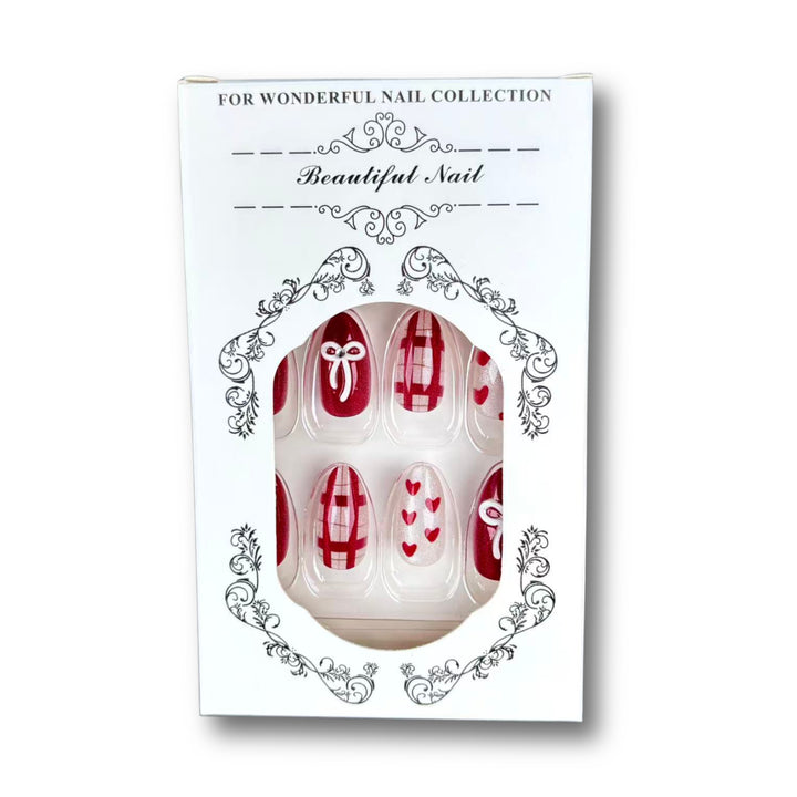 Romantisches Themen-Press-On-Nagelset