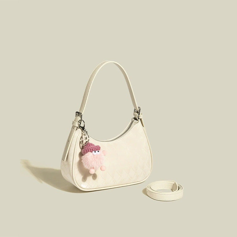 Stilvolle gesteppte Hobo-Tasche Karnz
