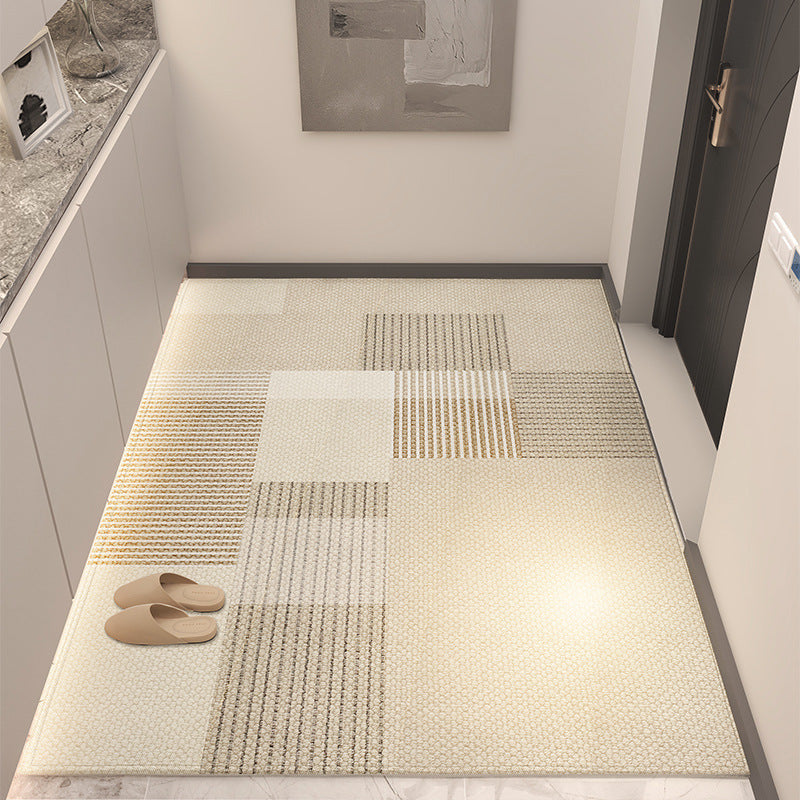 Stylischer geometrischer Teppich
