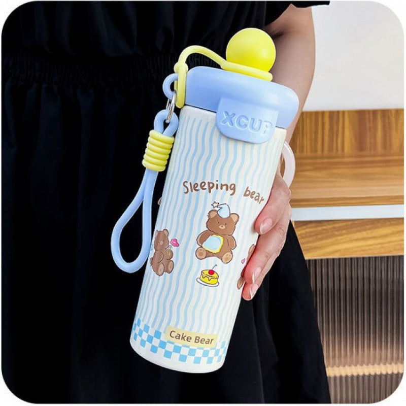 Damen Kreative Wasserflasche mit Tiermotiv Karnz