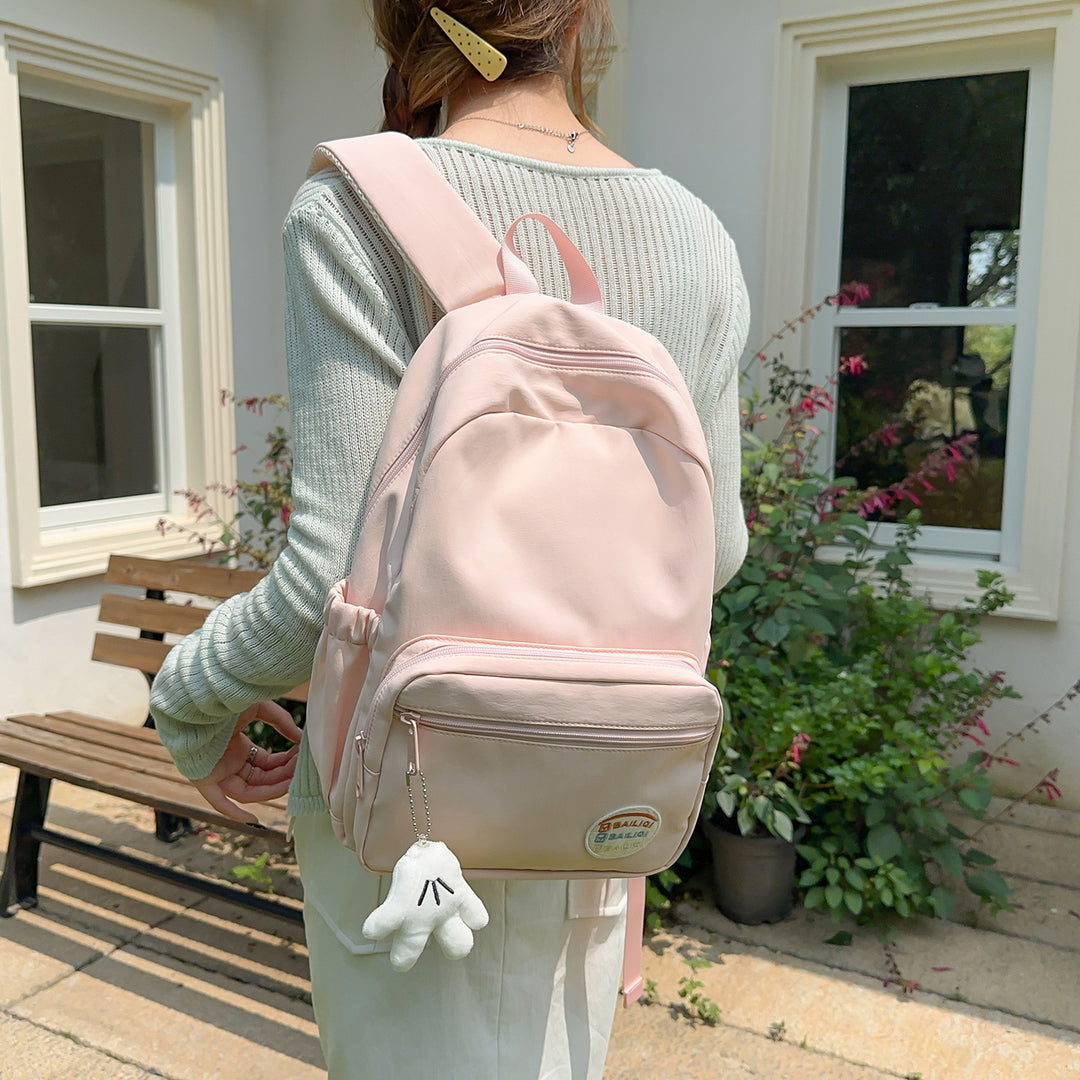 Grafik-geschmückter Rucksack Karnz