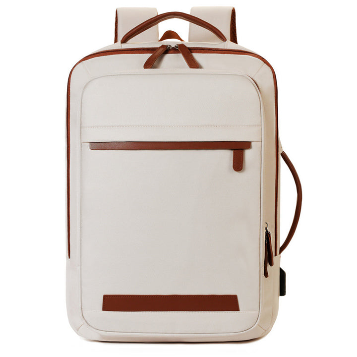 Eleganter Strukturierter Laptop-Rucksack Karnz